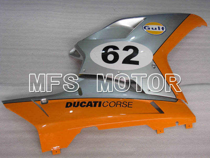 Ducati 848 / 1098 / 1198 2007-2011 Injection ABS Fairing - Gulf - Orange Silver - MFS4149