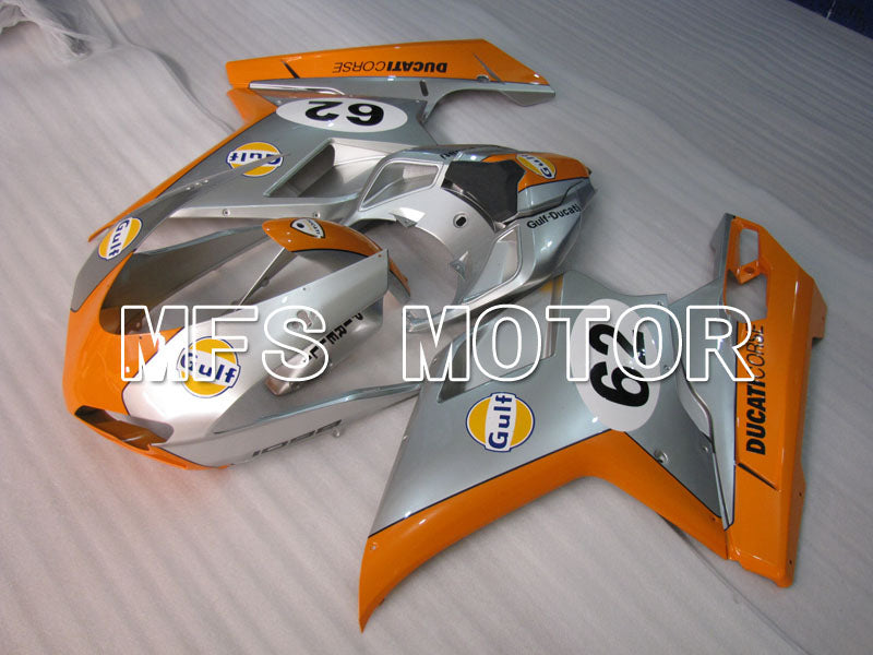 Ducati 848 / 1098 / 1198 2007-2011 Injection ABS Fairing - Gulf - Orange Silver - MFS4149