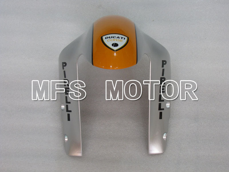 Ducati 848 / 1098 / 1198 2007-2011 Injection ABS Fairing - Gulf - Orange Silver - MFS4149