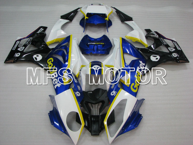 BMW S1000RR 2009-2014 Injection ABS Fairing - Factory Style - Black White Blue - MFS4150