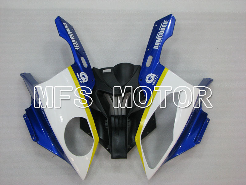 BMW S1000RR 2009-2014 Injection ABS Fairing - Factory Style - Black White Blue - MFS4150