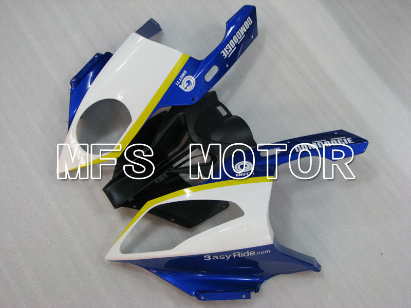 BMW S1000RR 2009-2014 Injection ABS Fairing - Factory Style - Black White Blue - MFS4150