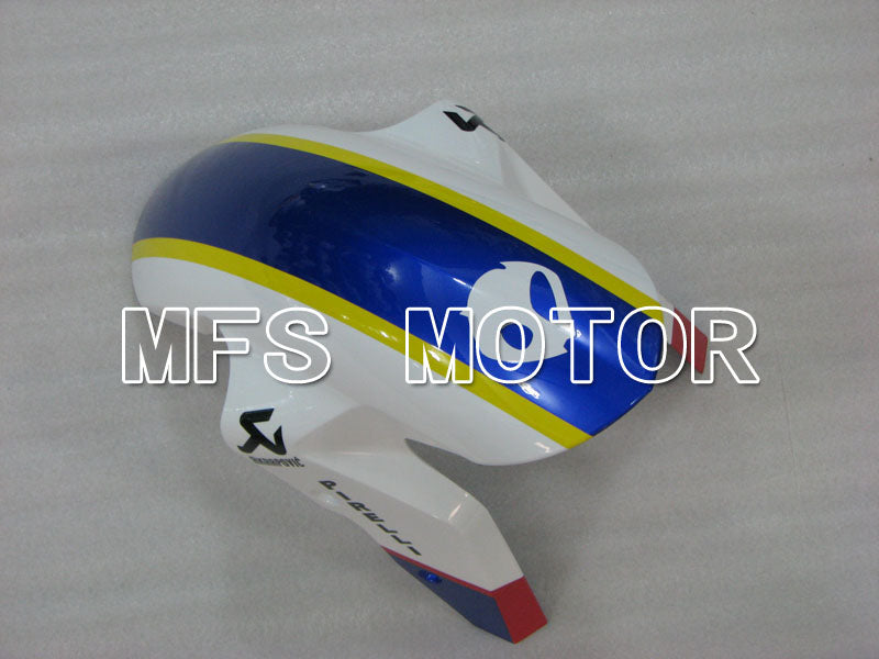 BMW S1000RR 2009-2014 Injection ABS Fairing - Factory Style - Black White Blue - MFS4150