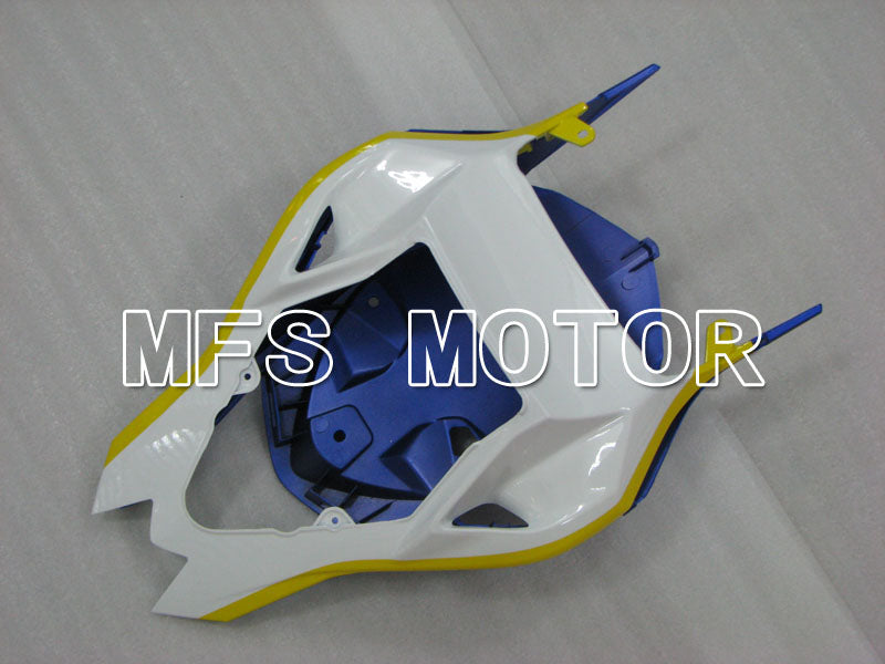 BMW S1000RR 2009-2014 Injection ABS Fairing - Factory Style - Black White Blue - MFS4150