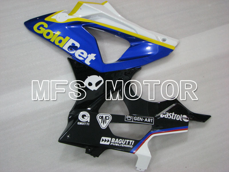 BMW S1000RR 2009-2014 Injection ABS Fairing - Factory Style - Black White Blue - MFS4150