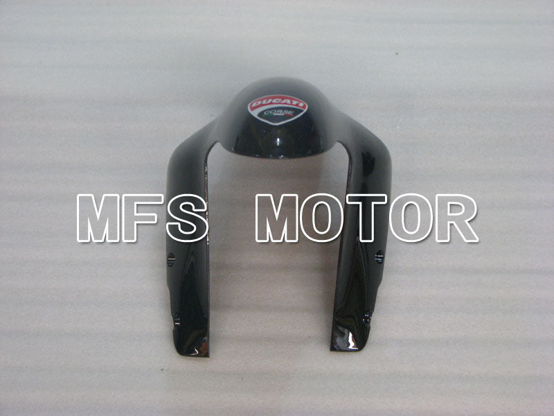 Ducati 848 / 1098 / 1198 2007-2011 Injection ABS Fairing - Factory Style - Black Red - MFS4152