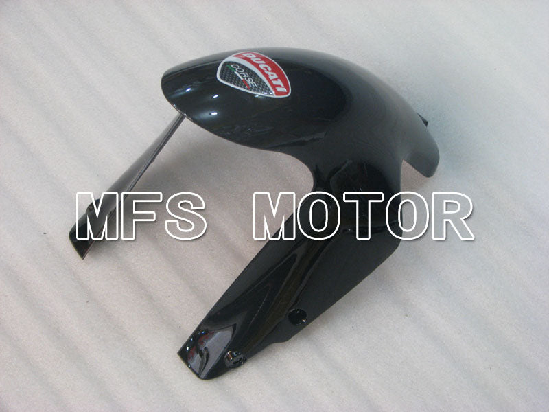 Ducati 848 / 1098 / 1198 2007-2011 Injection ABS Fairing - Factory Style - Black Red - MFS4152