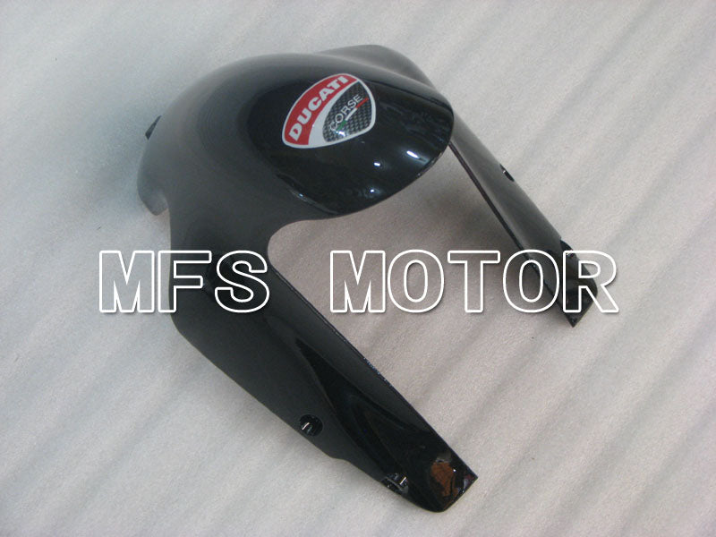 Ducati 848 / 1098 / 1198 2007-2011 Injection ABS Fairing - Factory Style - Black Red - MFS4152