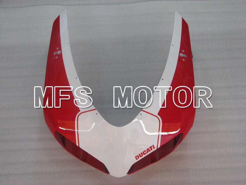 Ducati 848 / 1098 / 1198 2007-2011 Injection ABS Fairing - Factory Style - Black Red - MFS4152