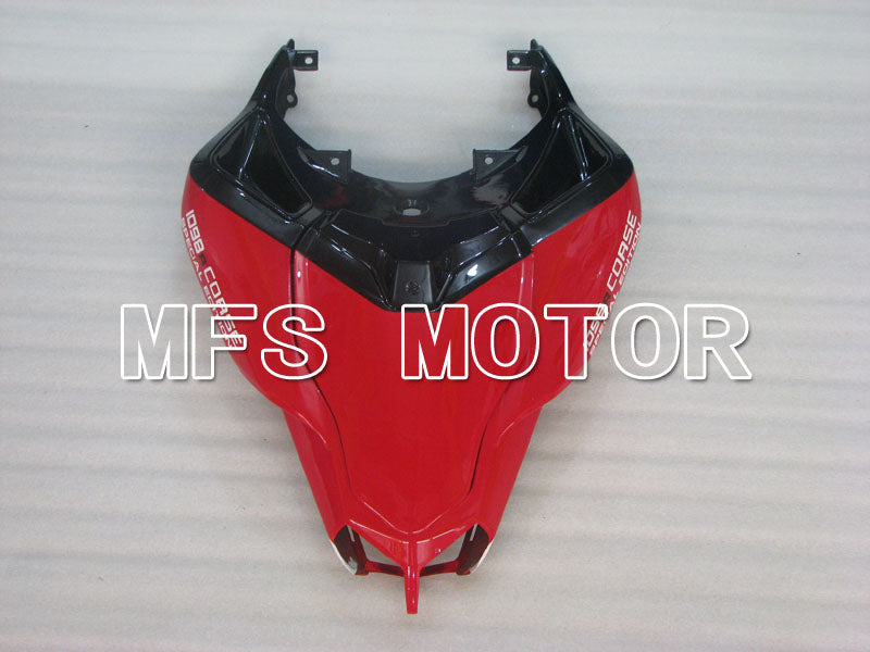 Ducati 848 / 1098 / 1198 2007-2011 Injection ABS Fairing - Factory Style - Black Red - MFS4152