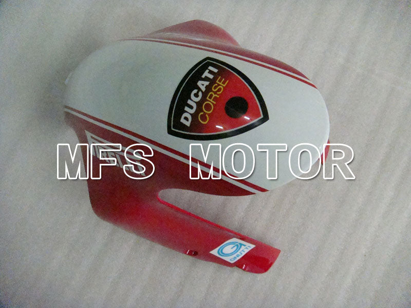 Ducati 848 / 1098 / 1198 2007-2011 Injection ABS Fairing - Xerox - Red White - MFS4153
