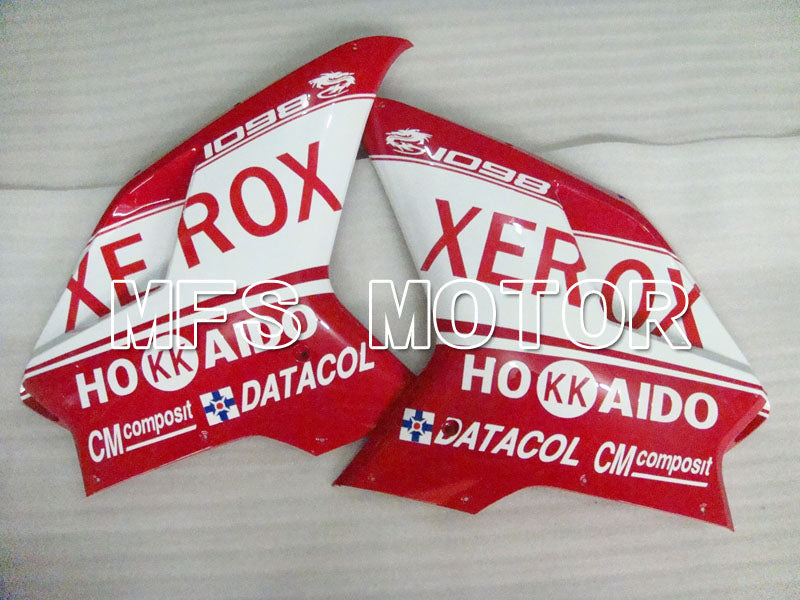 Ducati 848 / 1098 / 1198 2007-2011 Injection ABS Fairing - Xerox - Red White - MFS4153