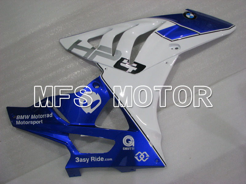 BMW S1000RR 2009-2014 Injection ABS Fairing - Factory Style - White Blue - MFS4155