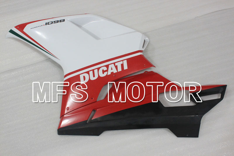 Ducati 848 / 1098 / 1198 2007-2011 Injection ABS Fairing - Factory Style - Red White - MFS4156