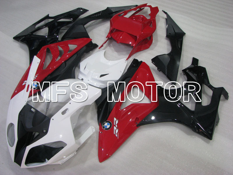BMW S1000RR 2009-2014 Injection ABS Fairing - Factory Style - Black White Red - MFS4158