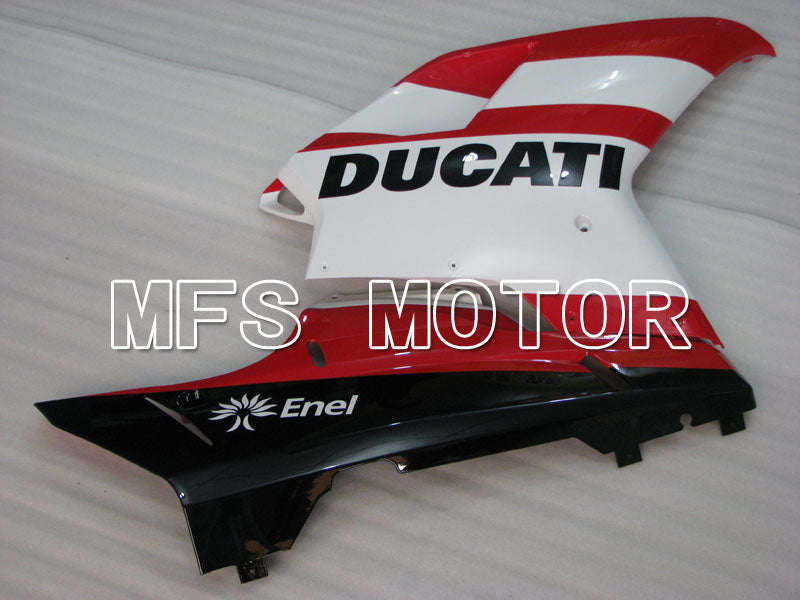 Ducati 848 / 1098 / 1198 2007-2011 Injection ABS Fairing - Factory Style - Red White - MFS4159