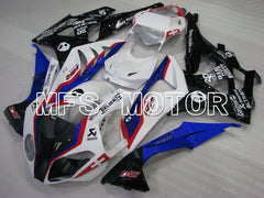 BMW S1000RR 2009-2014 Injection ABS Fairing - Factory Style - Black White Blue - MFS4160
