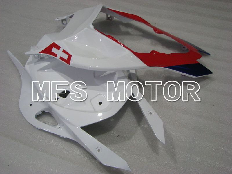 BMW S1000RR 2009-2014 Injection ABS Fairing - Factory Style - Black White Blue - MFS4160