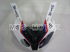 BMW S1000RR 2009-2014 Injection ABS Fairing - Factory Style - Black White Blue - MFS4160