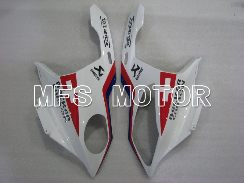 BMW S1000RR 2009-2014 Injection ABS Fairing - Factory Style - Black White Blue - MFS4160