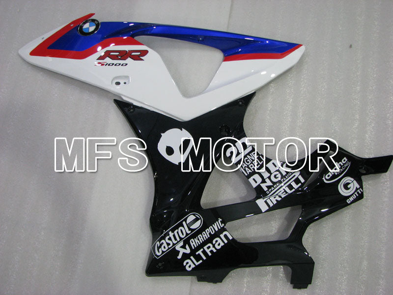 BMW S1000RR 2009-2014 Injection ABS Fairing - Factory Style - Black White Blue - MFS4160