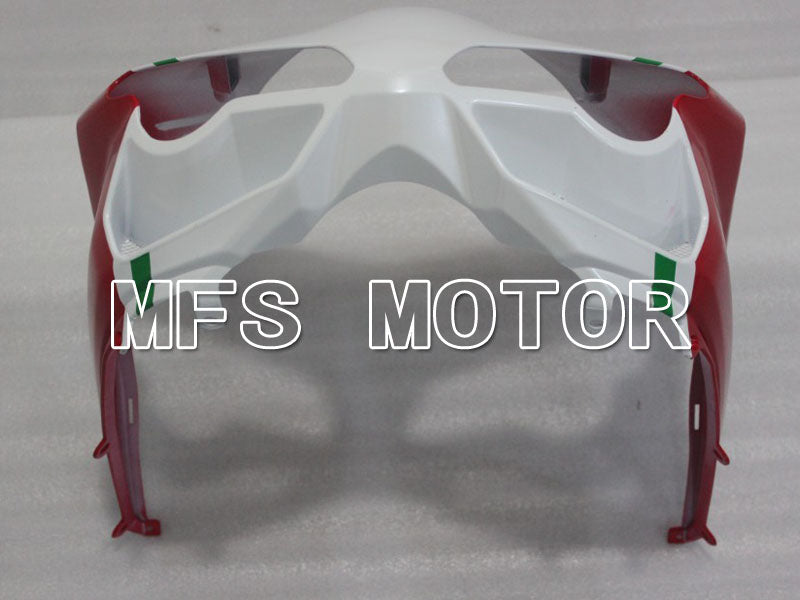 Ducati 848 / 1098 / 1198 2007-2011 Injection ABS Fairing - Factory Style - Red White - MFS4162