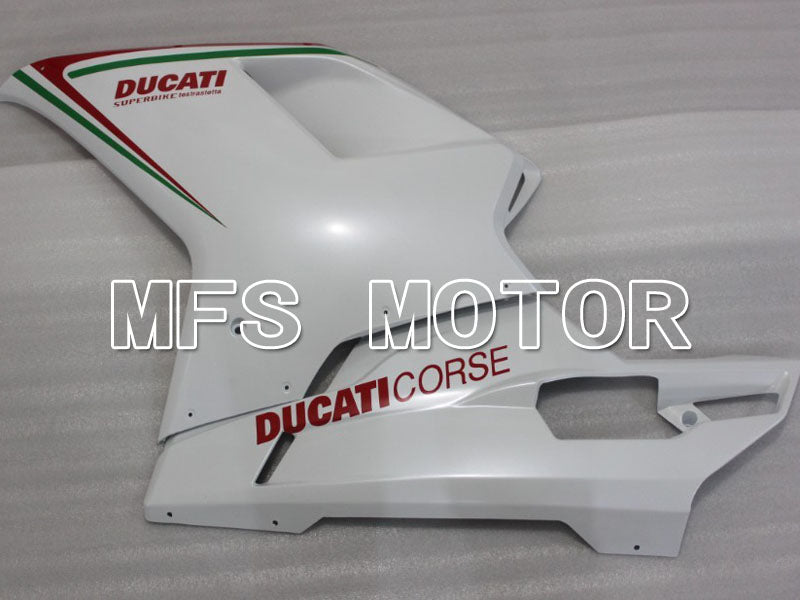 Ducati 848 / 1098 / 1198 2007-2011 Injection ABS Fairing - Factory Style - Red White - MFS4162