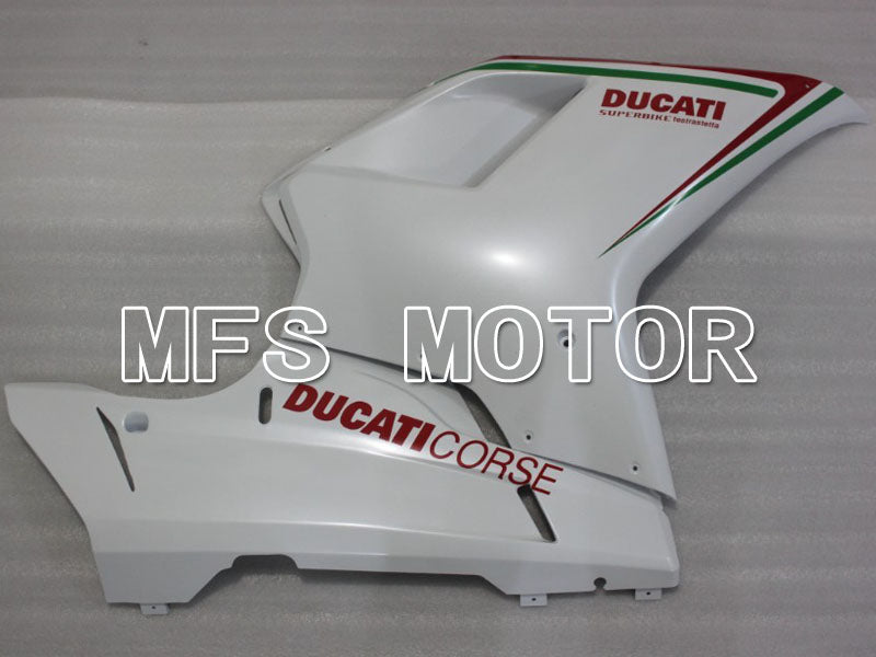 Ducati 848 / 1098 / 1198 2007-2011 Injection ABS Fairing - Factory Style - Red White - MFS4162