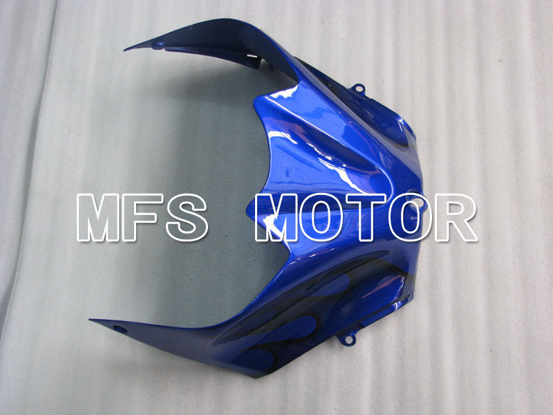 Kawasaki NINJA ZX14R 2006-2011 Injection ABS Fairing - Flame - Black Blue - MFS4164