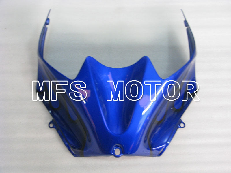 Kawasaki NINJA ZX14R 2006-2011 Injection ABS Fairing - Flame - Black Blue - MFS4164