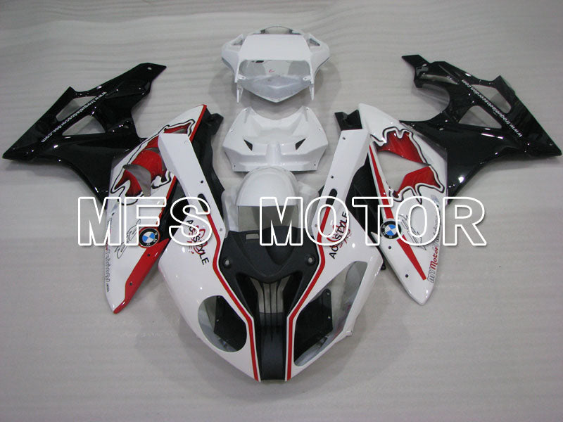 BMW S1000RR 2009-2014 Injection ABS Fairing - Factory Style - Black White - MFS4165