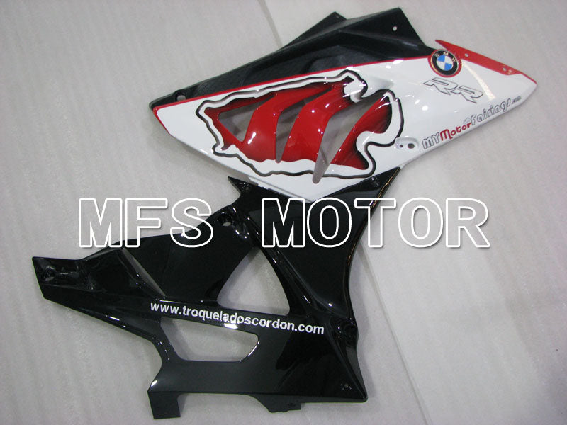 BMW S1000RR 2009-2014 Injection ABS Fairing - Factory Style - Black White - MFS4165