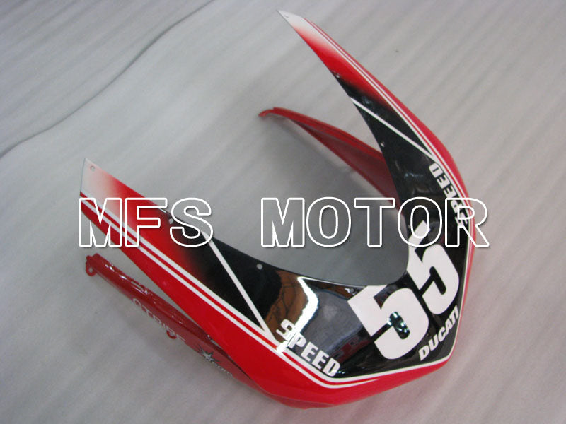 Ducati 848 / 1098 / 1198 2007-2011 Injection ABS Fairing - Others - Black White - MFS4167