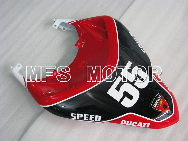 Ducati 848 / 1098 / 1198 2007-2011 Injection ABS Fairing - Others - Black White - MFS4167