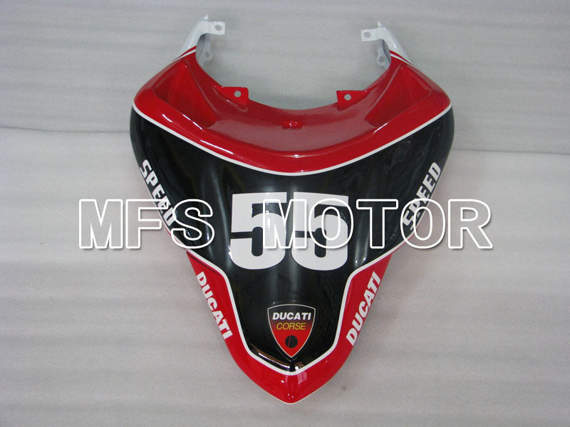 Ducati 848 / 1098 / 1198 2007-2011 Injection ABS Fairing - Others - Black White - MFS4167