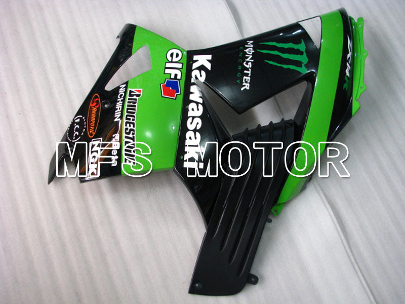 Kawasaki NINJA ZX14R 2006-2011 Injection ABS Fairing - Monster - Black Green - MFS4168