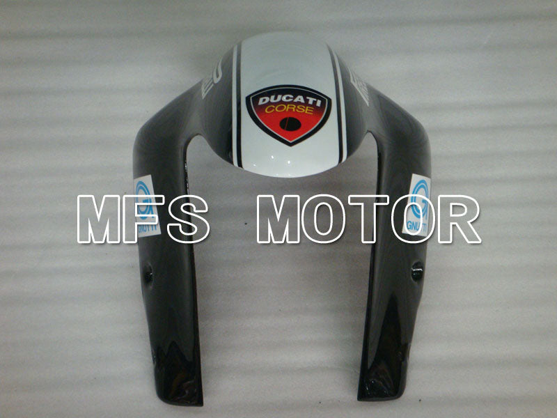 Ducati 848 / 1098 / 1198 2007-2011 Injection ABS Fairing - Xerox - Black White - MFS4171