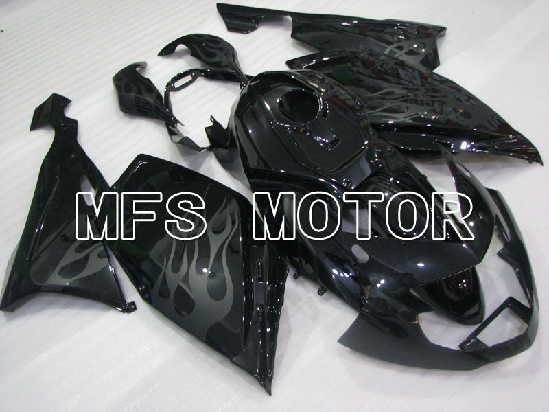 BMW K1200S 2005-2008 ABS Fairing - Flame - Black - MFS4173