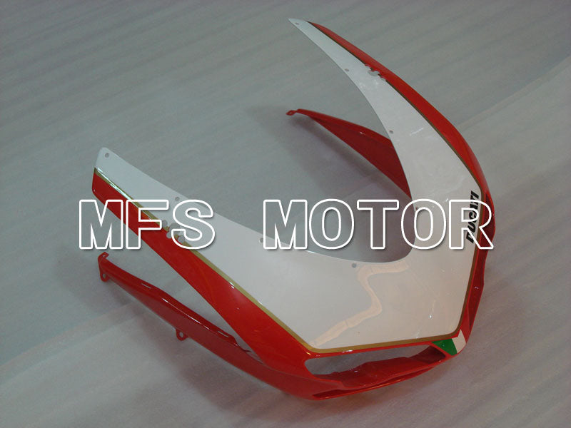 Ducati 848 / 1098 / 1198 2007-2011 Injection ABS Fairing - Factory Style - Red White - MFS4177