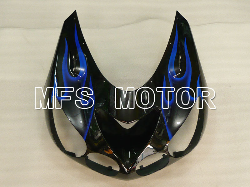 Kawasaki NINJA ZX14R 2006-2011 Injection ABS Fairing - Flame - Black Blue - MFS4183