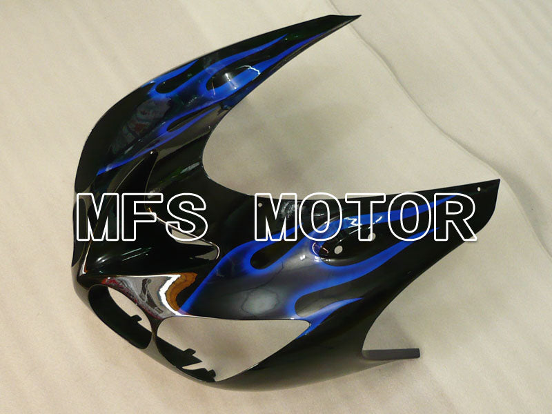 Kawasaki NINJA ZX14R 2006-2011 Injection ABS Fairing - Flame - Black Blue - MFS4183