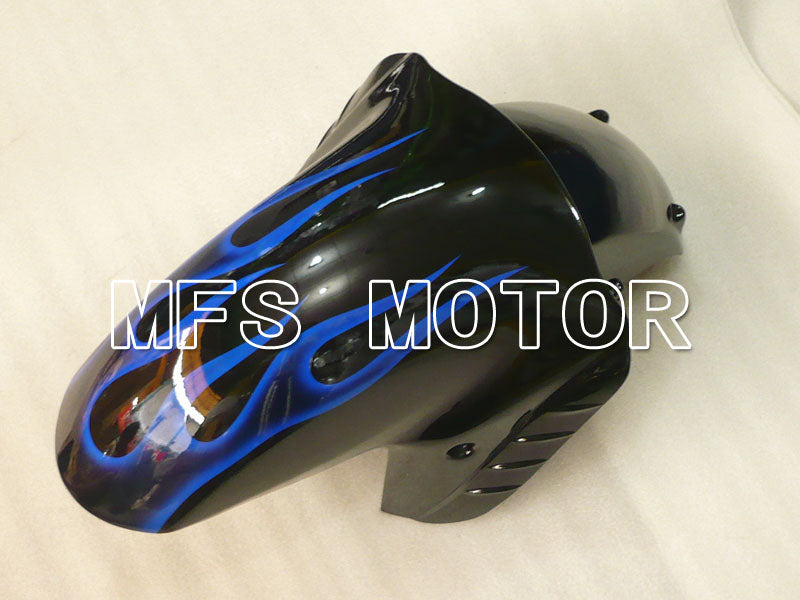 Kawasaki NINJA ZX14R 2006-2011 Injection ABS Fairing - Flame - Black Blue - MFS4183