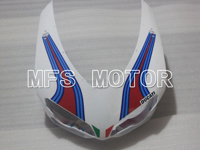 Ducati 848 / 1098 / 1198 2007-2011 Injection ABS Fairing - MARTINI - Black White - MFS4184