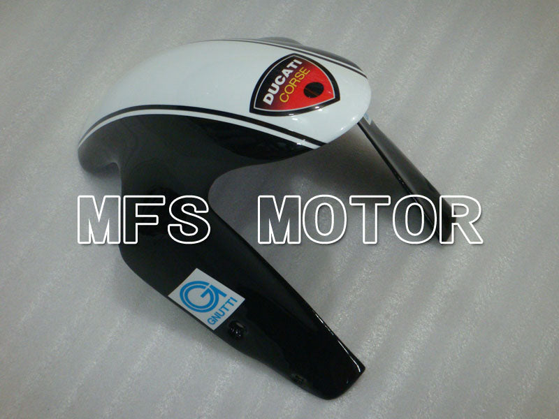 Ducati 848 / 1098 / 1198 2007-2011 Injection ABS Fairing - Xerox - Black White - MFS4187