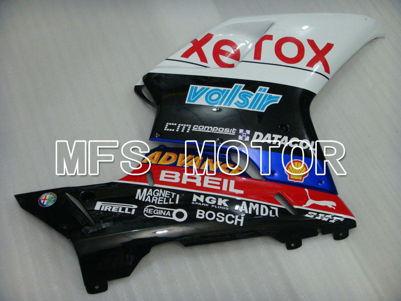 Ducati 848 / 1098 / 1198 2007-2011 Injection ABS Fairing - Xerox - Black White - MFS4187