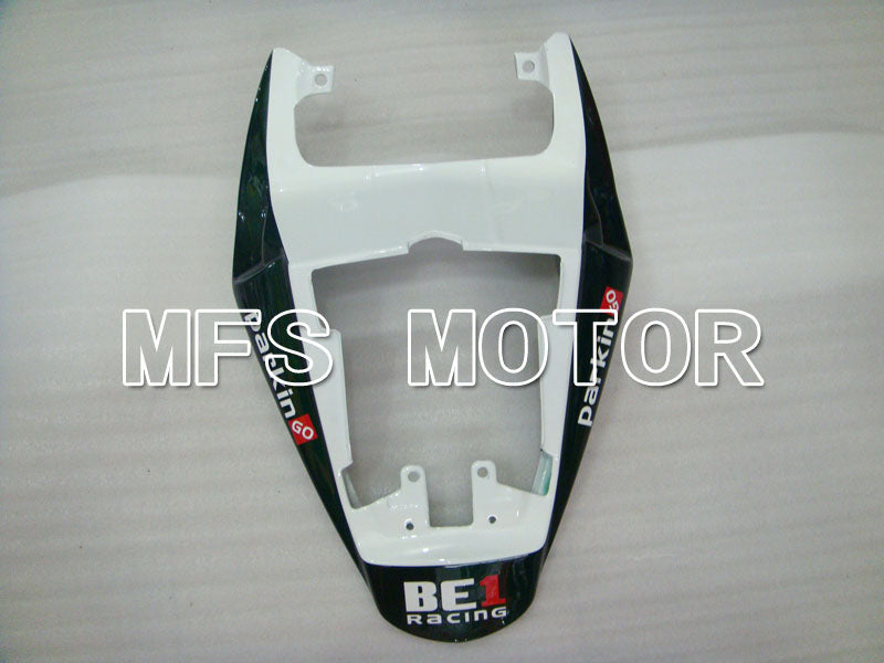 Triumph Daytona 675 2006-2008 Injection ABS Fairing - parkingo - Black White - MFS4191