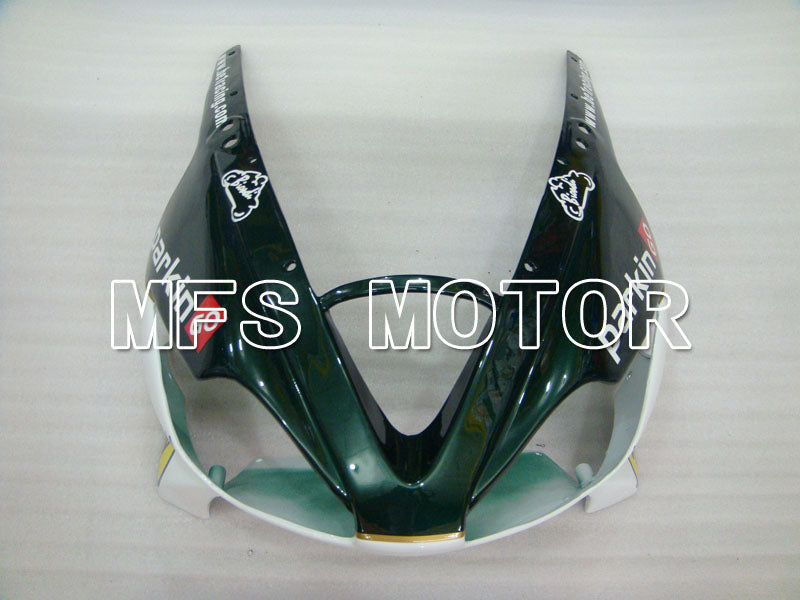 Triumph Daytona 675 2006-2008 Injection ABS Fairing - parkingo - Black White - MFS4191