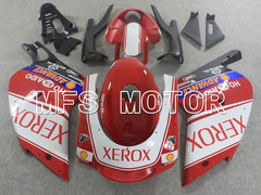 Carénage ABS Aprilia RS125 2000-2005 - Xerox - Rouge Blanc - MFS4198