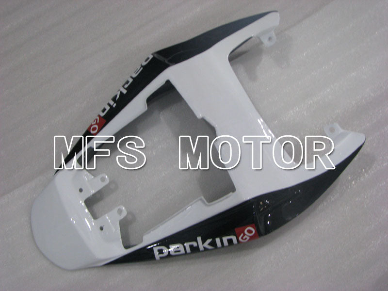 Triumph Daytona 675 2006-2008 Injection ABS Fairing - parkingo - Black White - MFS4199
