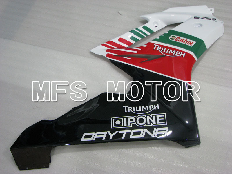 Triumph Daytona 675 2006-2008 Injection ABS Fairing - Castrol - Red White Green - MFS4201